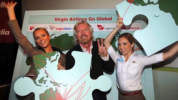 Cabin crews have more fun ... Richard Branson advises business travellers to stay where the flight crew is staying.