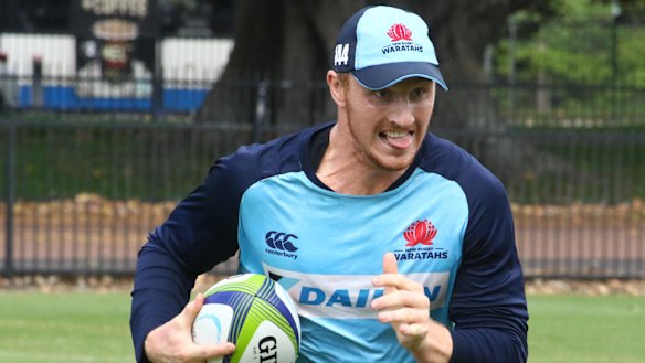 Fighter: Waratahs back-rower Brad Wilkin has had his fair share of setbacks. 