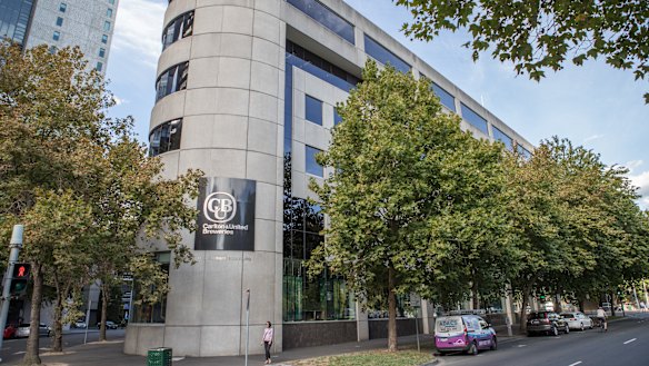 Carlton & United Breweries Head office in Southbank.