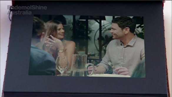 'You actually made me smile once upon a time': Cheryl and Andrew's special photo album.