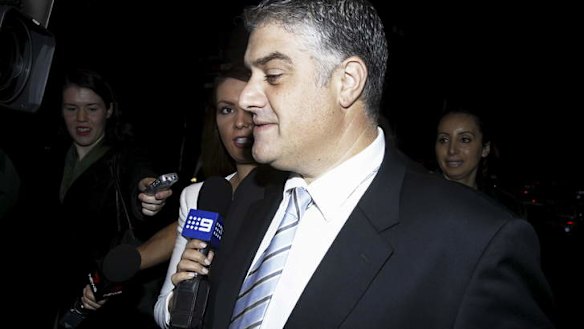 Nick De Girolamo: gave Barry O'Farrell a $3000 bottle of wine.