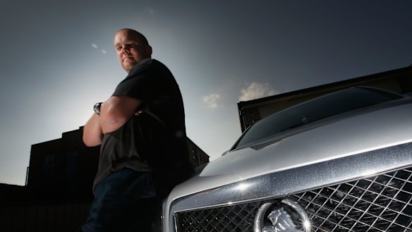   Former Holden worker Shaun Matthews  