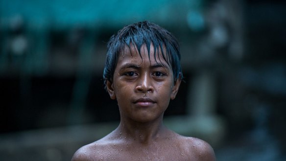 Micah Puia at Lord Howe Settlement in Honiara. Is he a climate change refugee?