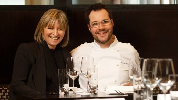 Chef and owners Vicki Wild and Martin Benn from Sepia.