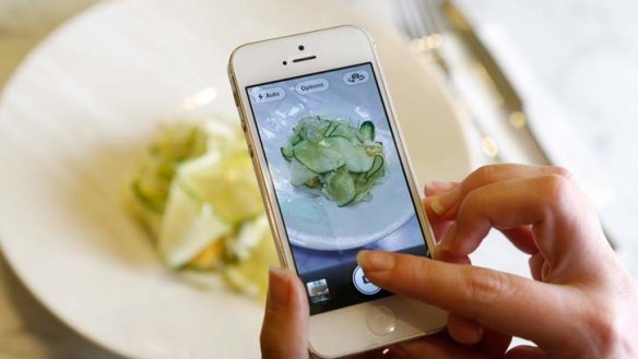 Plate perspective: Taking snaps of your food can make it taste better - but it may not impress other diners.