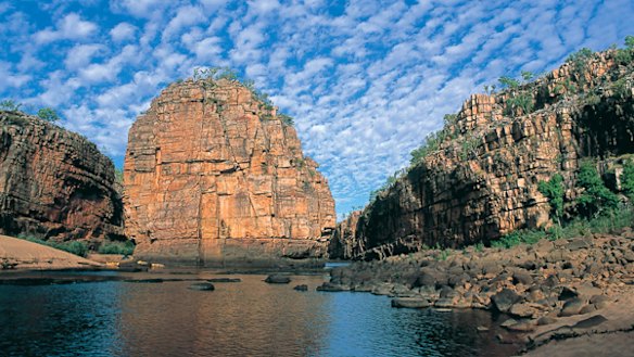 Tops end ... the Nitmiluk Gorge.