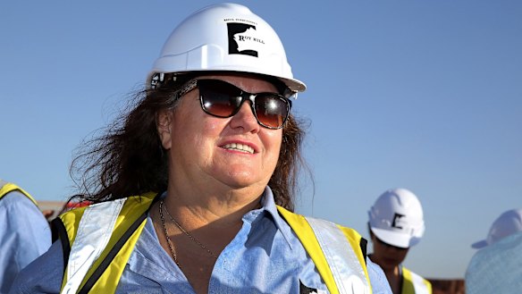 Gina Rinehart's battle with Rio over royalties had been running over several years.