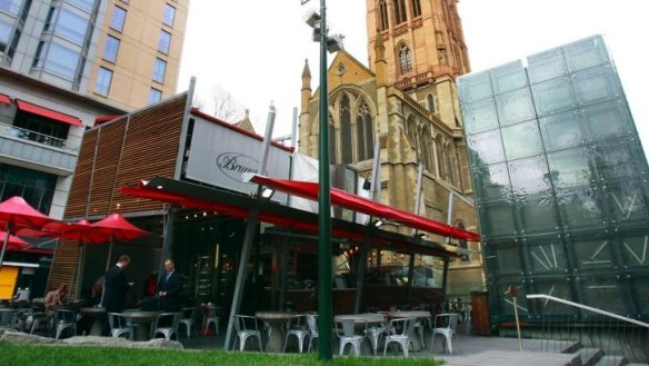 Brunetti City Square is a short walk from Federation Square.