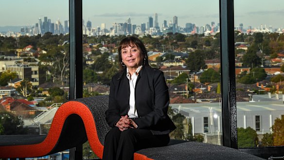 Brimbank mayor Margaret Giudice says the sky is the limit for Sunshine if the airport rail is built.