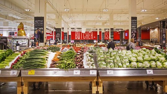 "Concept" stores: Lighting and layouts have been given a revamp in Australian supermarkets.