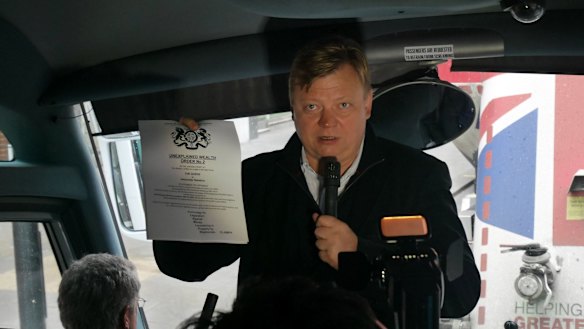 Roman Borisovich, the main man behind ClampK, with an 'unexplained wealth order'. 