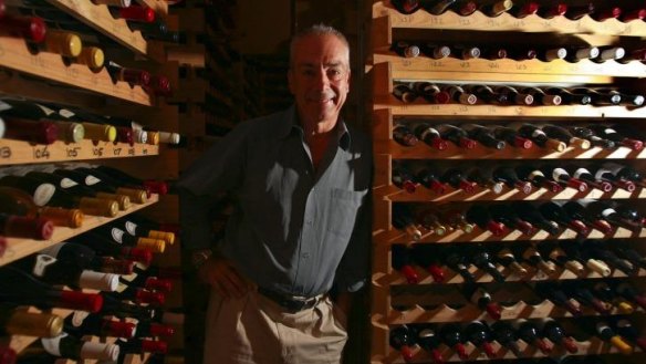 Jean-Paul Prunetti has more than 3000 fine and rare French wines in his cellar at France-Soir, South Yarra.