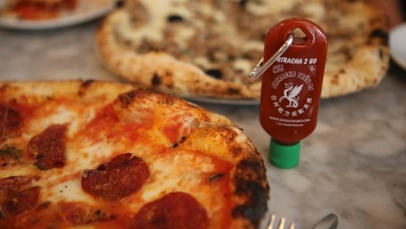Sriracha emergencies be gone! The cute portable sauce bottle.