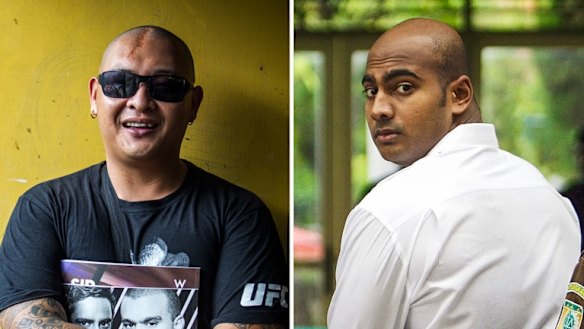 Andrew Chan and Myuran Sukumaran.