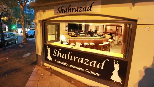 Opened its doors: Nick Constantin's Kings Cross restaurant Shahrazad.