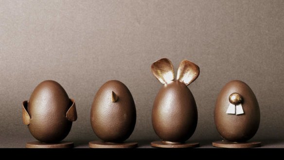 Sisko's limited edition character eggs - Hopp, Buk, Pek and Cluk.