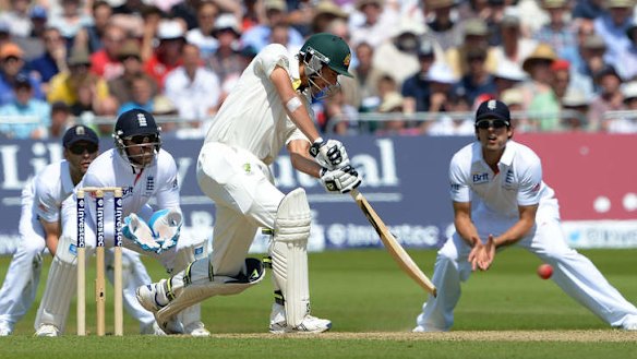 Simple philosphy: Ashton Agar ignored the reverse swing of James Anderson and the mind games of Graeme Swann.