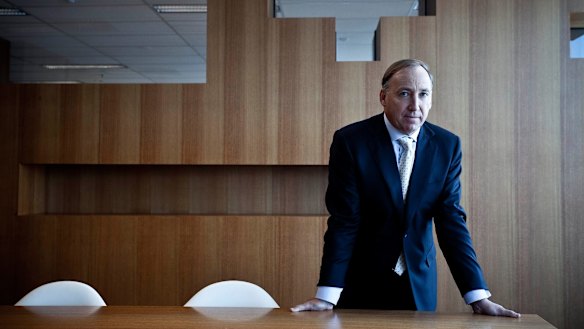 It is Mr Delaney's job is to oversee the investment strategy that manages the retirement savings of at least one in 10 Australians.