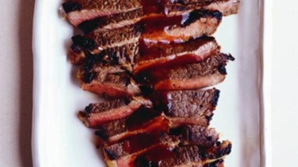 Beer-Marinated Steak