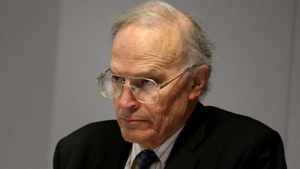 Justice Heydon at the royal commission.