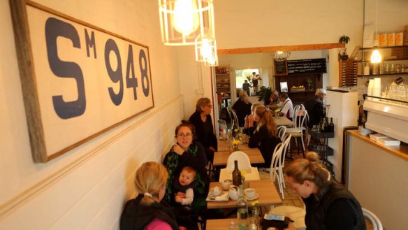 Full of regulars: Adeney Milk Bar in Kew.