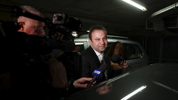 Denies involvement: Former brothel-owner Eddie Hayson.