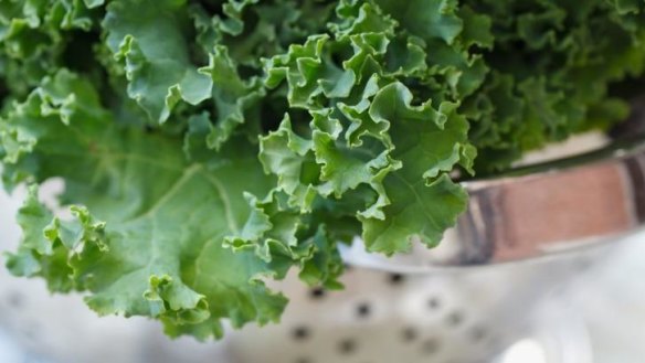 Packing a punch: Kale is high in vitamin A and C, iron and calcium.