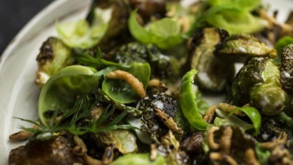 Brussels sprouts are the stars of the greens.