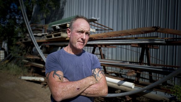 James Kessel, 46, had his insurance claim rejected by CommInsure after he had a heart attack. 