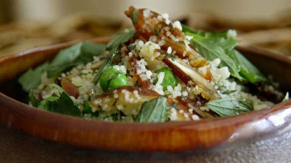 This couscous is a perfect option for a vegetarian spread.