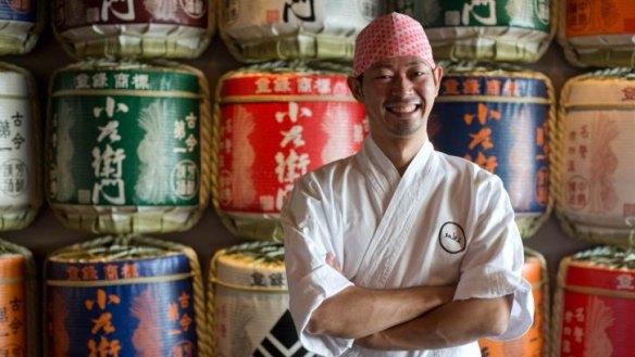 Sake Brisbane head chef Daisuke Sakai.