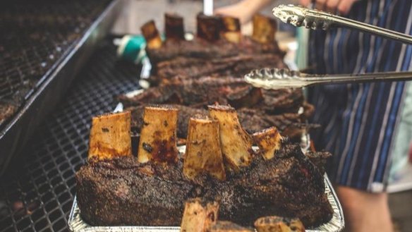 Burn City Smokers is firing up the barbie during the Melbourne Barbecue Festival.