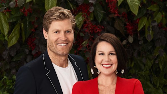 Julia Morris and Chris Brown feature heavily in the reinvention of Ten.