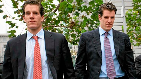 Cameron (L) and Tyler (R) Winklevoss have emerged as Bitcoin millionaires.