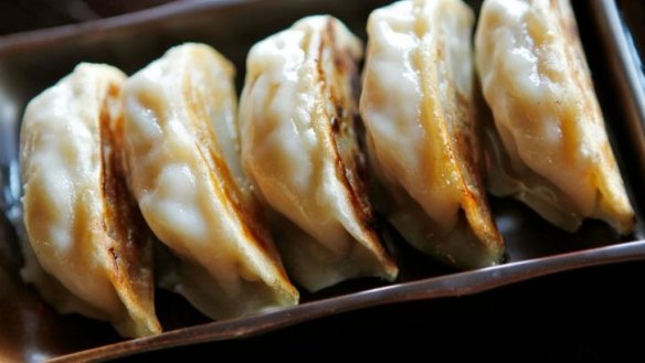 Gyoza at Ichi Ni in St Kilda.