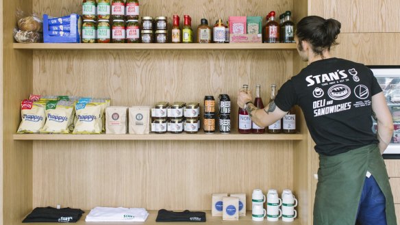 Stan's stocks top-shelf deli goods such as Chappy's chips and StrangeLove sodas.