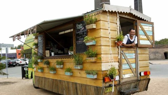 Super serves: The Veggie Patch Van.