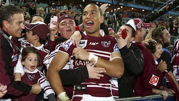 Will Hopoate ... joining the Eels after his Mormon mission.