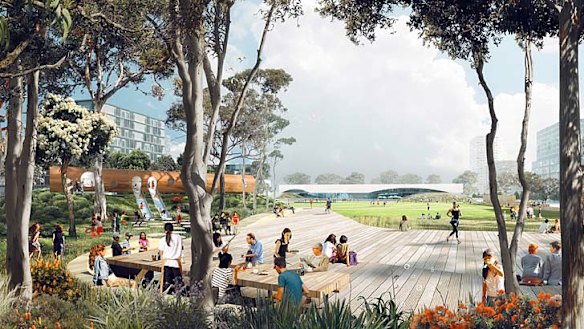 Green Square: The city's newest and largest pool complex.