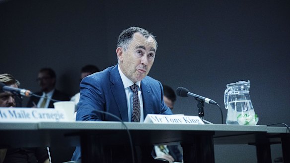 Apple executive Tony King said his company believed in 'leaving the world a better place'. 