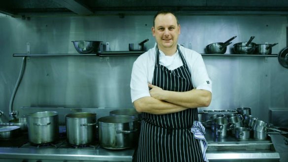 Revolving around him: Ex-Atelier chef Darren Templeman will make his mark at O Bar.