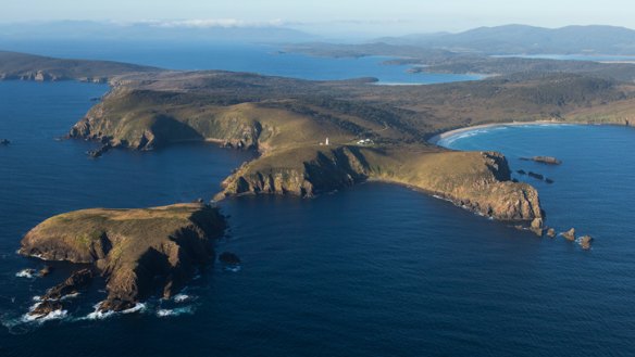 Seafood bounty: Tasmania's picturesque Bruny Island.