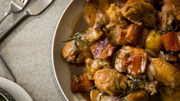 One pot wonder ... Karen Martini's chicken casserole.