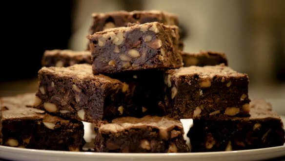 A firm favourite with her fans ... Lorraine's chocolate brownies.