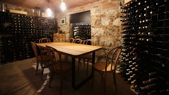 The cellar at Kirk's Wine Bar will connect to Kirk's Public Bar.