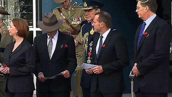 A 'bloody good soldier' farewelled