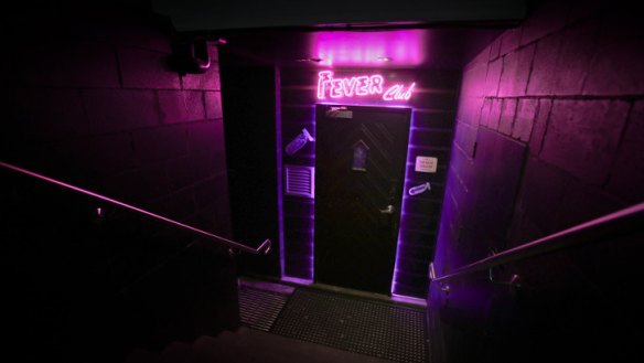 The "dark, underground disco" is downstairs from Damian Griffith's Alfred & Constance.