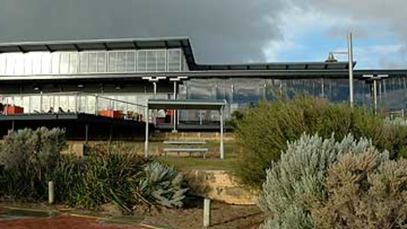 The Naked Fig ... a great view for diners.