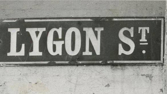 Lygon Street sign
