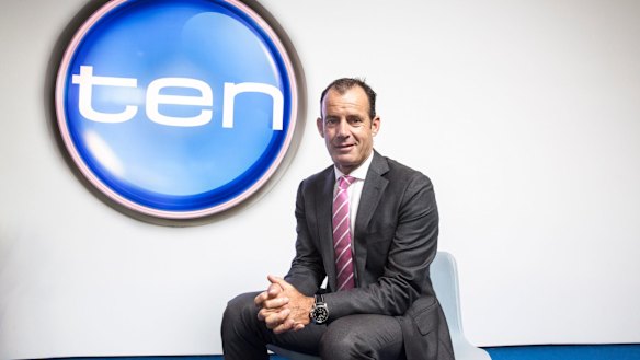 Network Ten chief executive Paul Anderson said the television industry is under severe duress. 